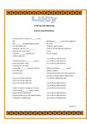 song activity - Lucy in the sky - Beatles