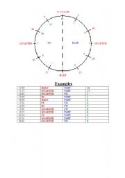 English Worksheet: CLOCK