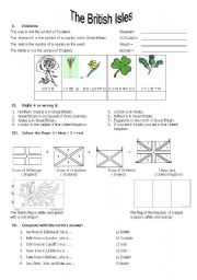 English Worksheet: The British isles part 2 