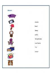 English Worksheet: Messy Room by Shel Silverstien 