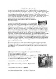 English worksheet: Wild life