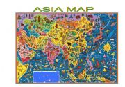 English Worksheet: Map of Asia