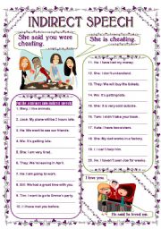 INDIRECT SPEECH - STATEMENTS