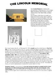 THE LINCOLN MEMORIAL