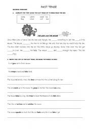 PAST TENSE WORKSHEET