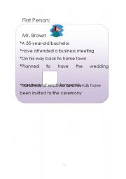 English Worksheet: Speaking Activity(2):Your ticket goes to...