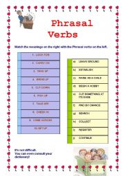 Phrasal verbs