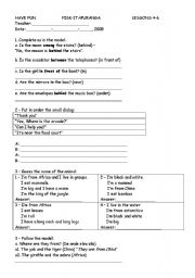 English worksheet: |Have Fun