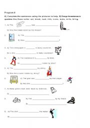 Basic Passive Voice Worksheet