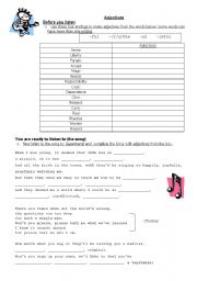 English Worksheet: Logical Song by Supertramp