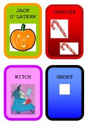 FLASHCARDS HALLOWEEN