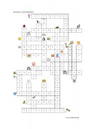 animals crossword