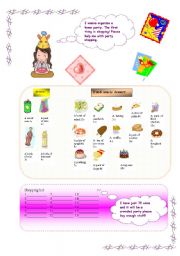 English Worksheet: food/ drink