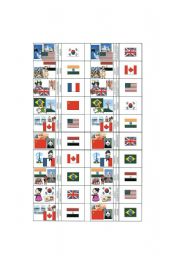English Worksheet: Domino cards 4/4