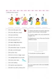 English Worksheet: fairy tales