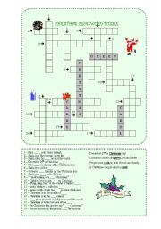 Xmas crossword