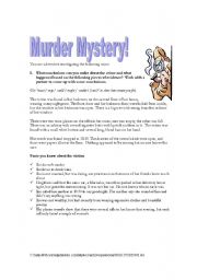 Murder Mystery!