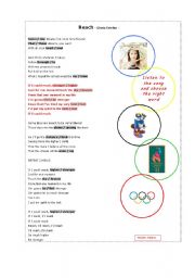 English Worksheet: Gloria Estefan - Reach