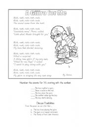 English worksheet: Poem - A Guiro for Me