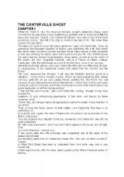 The Canterville ghost full story