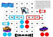 English worksheet: Reading game: Diagraphs