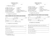English worksheet: Asking personal questions