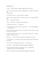 English Worksheet: MIXED CONDITIONALS
