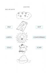 English Worksheet: ADJECTIVES