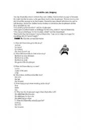 English Worksheet: Going shopping