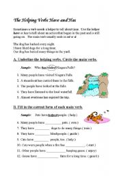 English Worksheet: present perfect 2