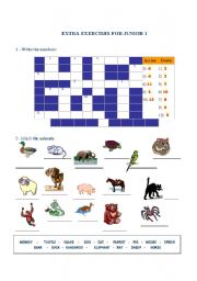 Animals and Numbers