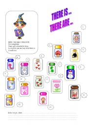 English Worksheet: MAGGIE THE MAGICIAN