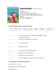 English Worksheet: Spirited Away (El viatge de Chihiro)