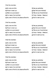 English worksheet: Verb to be practice