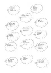 English Worksheet: Have you ever? Present perfect speaking activity