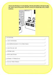 English Worksheet: subject object questions