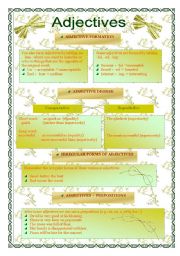 English Worksheet: Adjectives