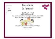 English Worksheet: english certificates 