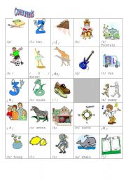 English Worksheet: sounds of English consonants