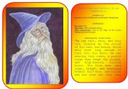 Harry Potters characters flashcards (pictures and profiles) - part 2 / 5