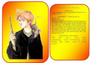 Harry Potters characters flashcards (pictures and profiles) - part 4 / 5