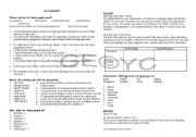 English Worksheet: general english exercise