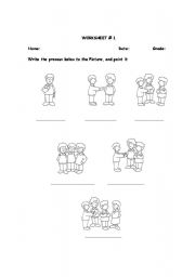 English Worksheet: Pronouns