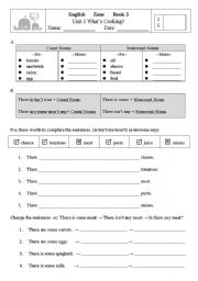 Count Nouns and Noncount Nouns