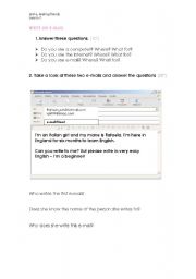 write an email