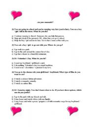 Valentines day quiz