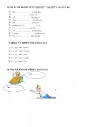 English Worksheet: have got