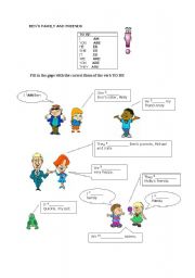 English Worksheet: BENS BE LESSON