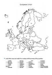 English Worksheet: 9TH MAY: EUROPE DAY