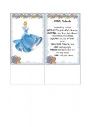 English Worksheet: Presenting Disney princesses